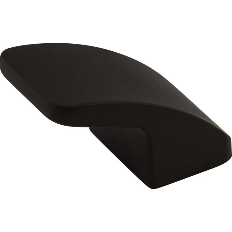 Knob Sanctuary Thumb Flat Black Zinc Alloy 1-1/4 Inch - Frankwebs