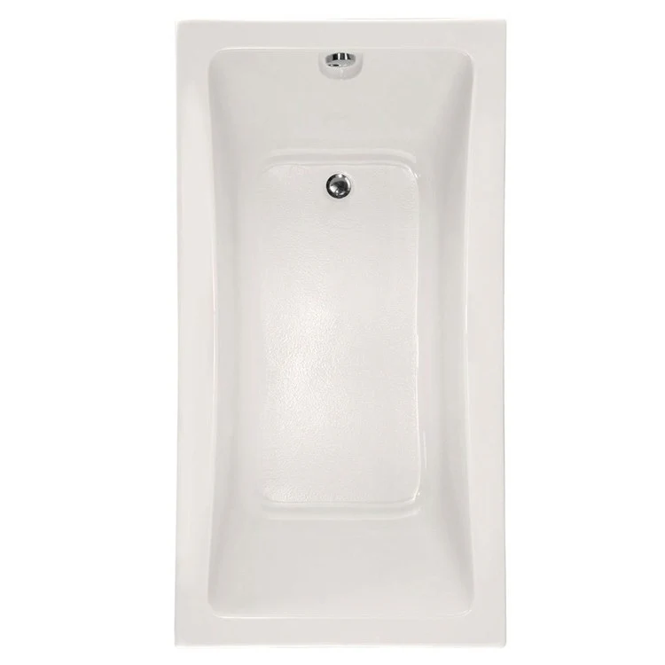 Soaking Tub Designer Collection Rosemarie 60 x 32 Inch Drop-In Tub Only End Biscuit Acrylic - Frankwebs