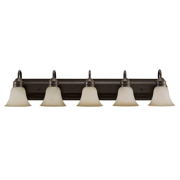 Gladstone Five-Light LED Bathroom Vanity Fixture - Frankwebs