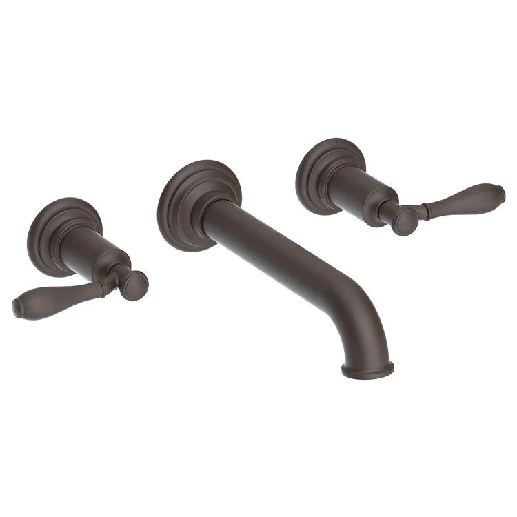 Ithaca Two Handle Wall-Mount Bathroom Faucet - Oil Rubbed Bronze - Frankwebs