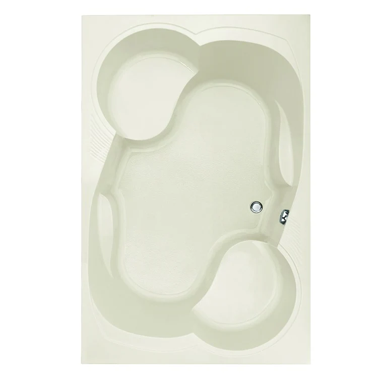 Air Tub Designer Collection Makyla Drop-In Bone Rectangle 8 Jet Acrylic 75 x 48 x 21 Inch - Frankwebs