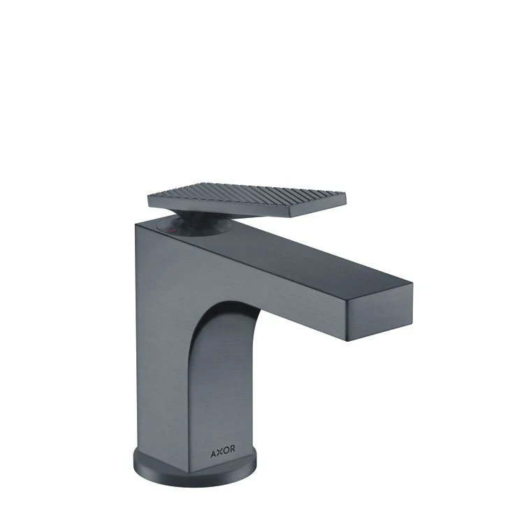 Lavatory Faucet Citterio 1 Lever ADA Brushed Black Chrome 1.2 Gallons per Minute Rigid Pop-Up 1 Hole 3-5/8 Inch - Frankwebs