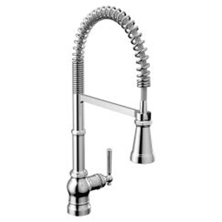 Kitchen Faucet Paterson Spigot 1 Lever ADA Spot Resist Stainless 1.5 Gallons per Minute - Frankwebs
