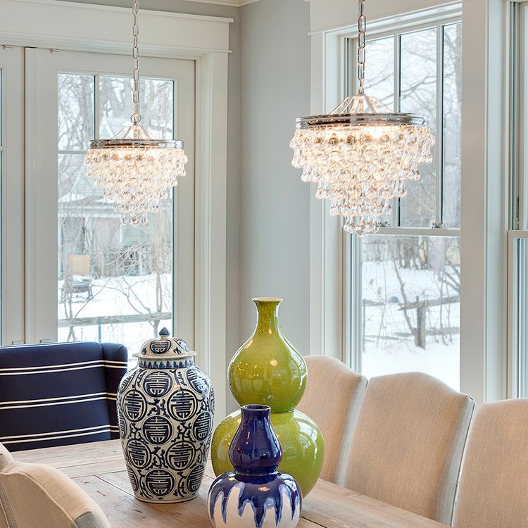 Calypso Three-Light Mini Chandelier - Frankwebs