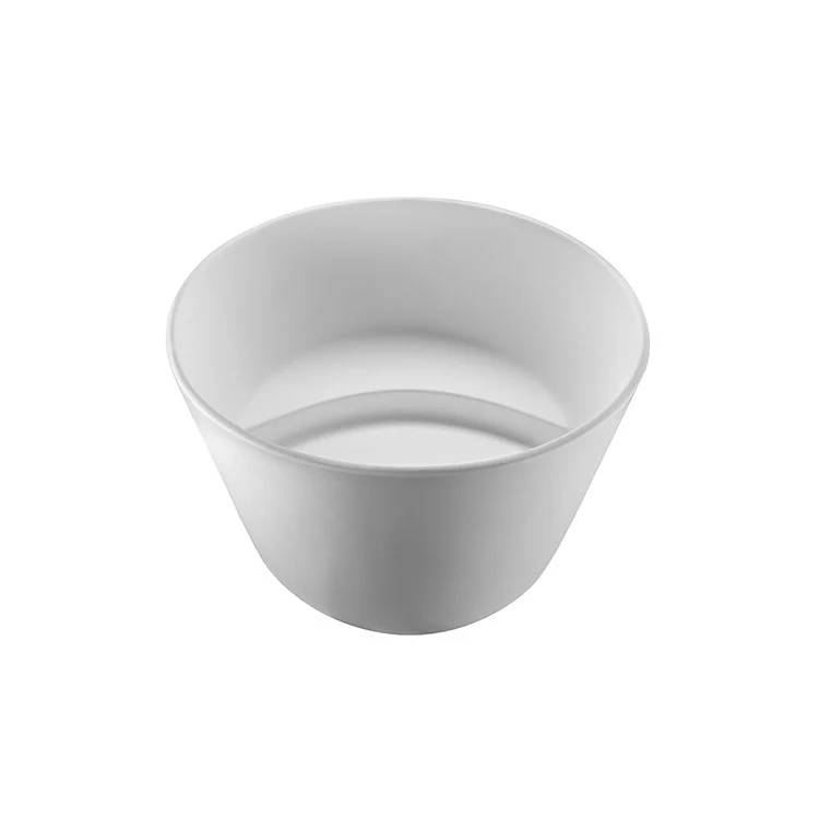 Air Tub Halo 52 x 52 Inch Freestanding Rolled Rim Center Biscuit Matte Round Sculpturestone 121 Gallons 26 Inch - Frankwebs