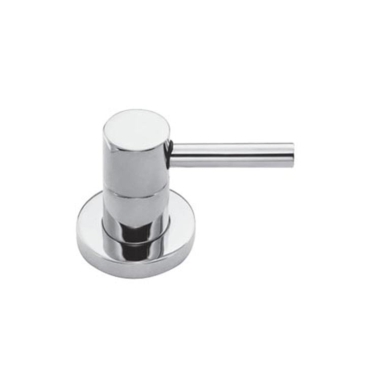 Diverter Handle East Linear Brass Flow Control Lever French Gold PVD Round Escutcheon - Frankwebs