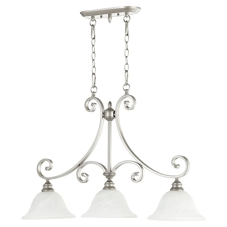 Bryant Three-Light Island Chandelier - Frankwebs