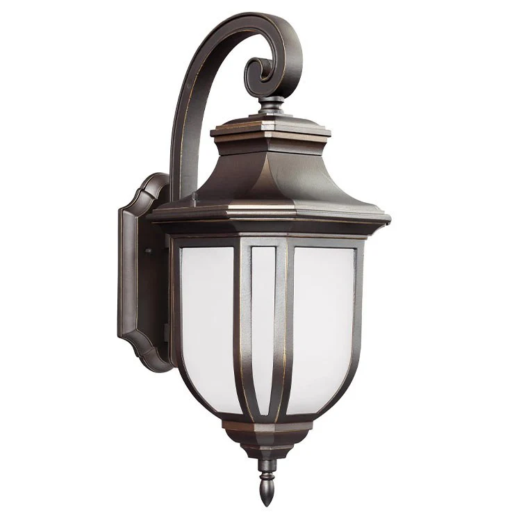 Childress Single-Light Large Outdoor Wall Lantern - Frankwebs