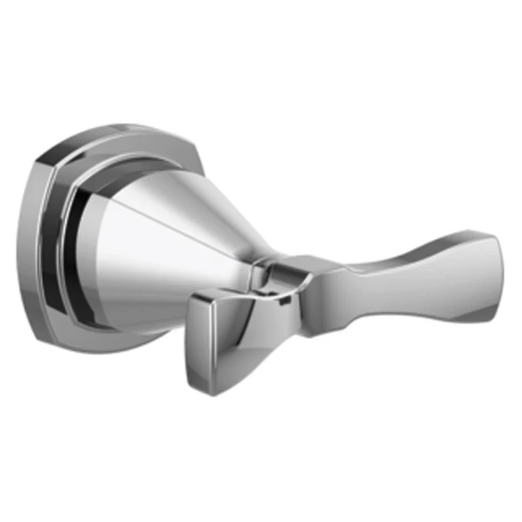 Robe Hook Stryke Double Chrome 2-1/8 Inch 3-3/8 Inch Wall Mount Metal - Frankwebs