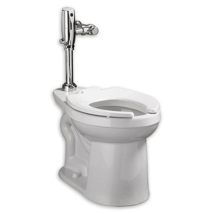 Right Width FloWise Right Height Elongated Flushometer Toilet with Top Spud/Seat - Frankwebs
