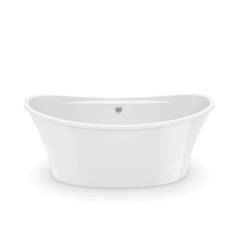 Freestanding Tub Ariosa 66 x 36 Inch Center White Oval - Frankwebs
