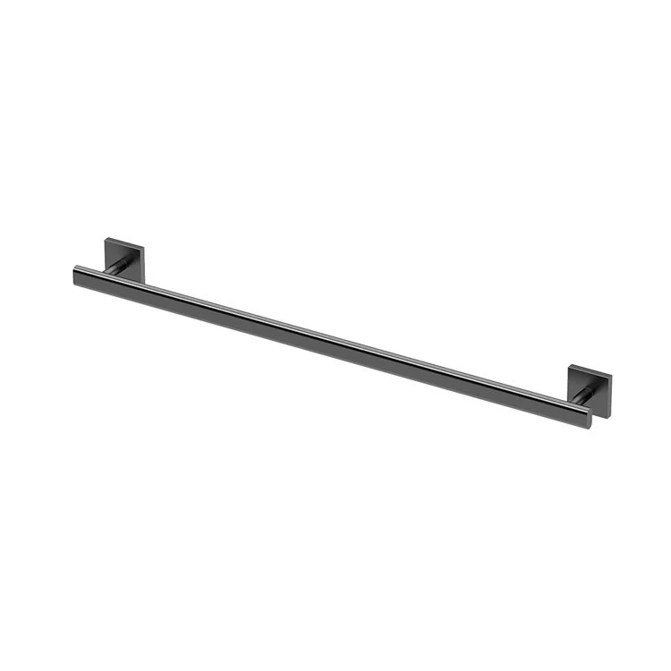 Towel Bar Elevate 24 Inch Matte Black Wall Mount Metal - Frankwebs