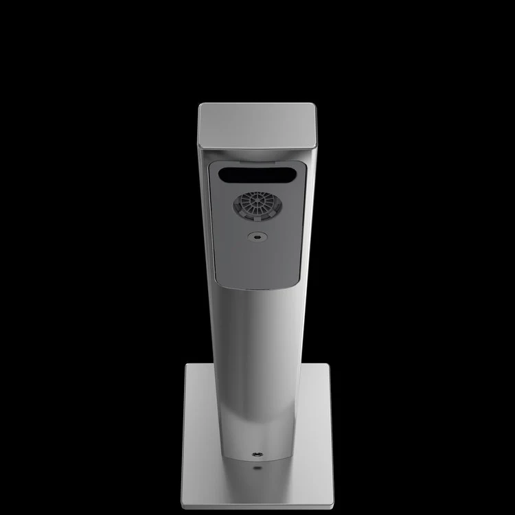 Lavatory Faucet Axiom Touchless Wall Mount AC Controller Thermostatic Mixing Valve 10 Second On-Demand Flow ADA Polished Chrome 0.5 Gallons per Minute - Frankwebs