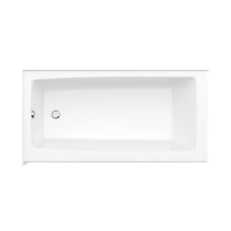 Tub Mackenzie 60L x 32W Inch Corner Right Hand White AcrylX - Frankwebs