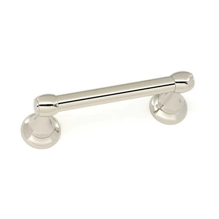 Toilet Paper Holder Royale Bath Swing Polished Nickel Brass 6-1/4 Inch 3-1/8 Inch Wall Mount - Frankwebs