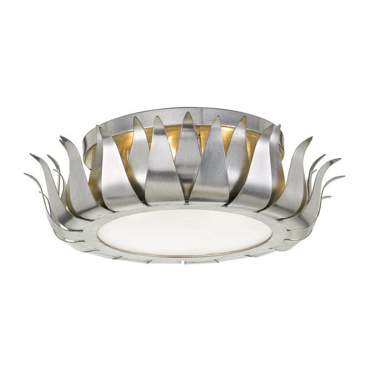 Broche Three-Light Flush Mount Ceiling Fixture - Frankwebs
