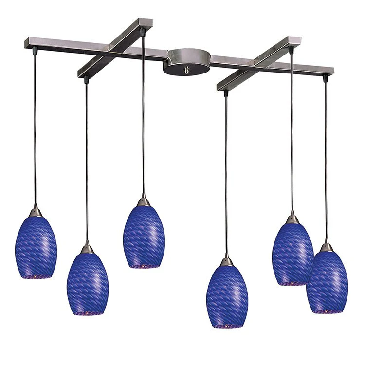 Mulinello Six-Light Pendant - Frankwebs