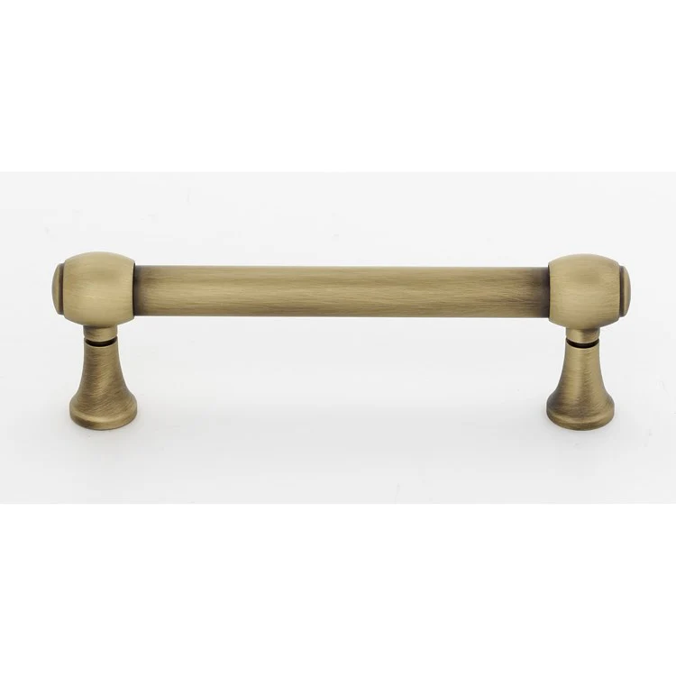 Pull Royale Unlacquered Brass 3-1/2 Inch 4-1/4 Inch 1-1/4 Inch - Frankwebs