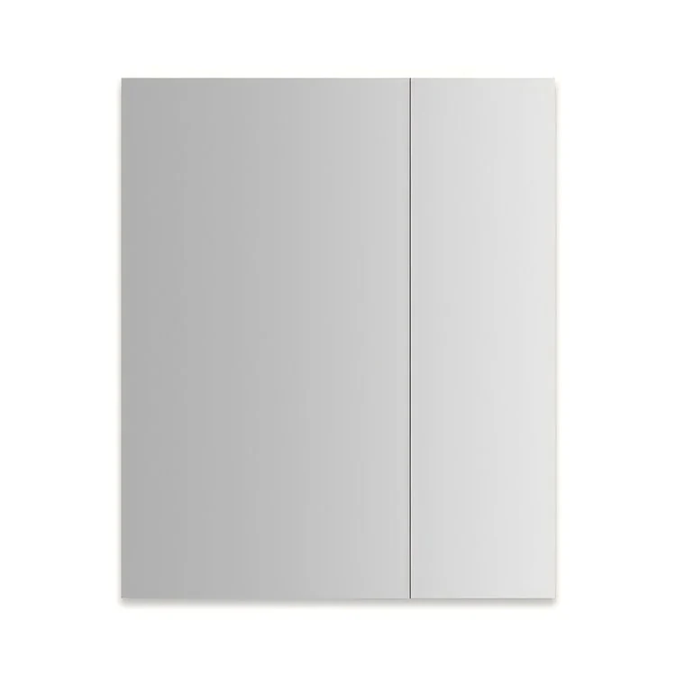 Medicine Cabinet M Series Reserve 30 x 36 x 4 Inch 2 Doors Mirrored Slow Closing Left Polished Edge/Electric/Interior Light - Frankwebs
