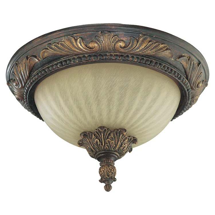Madeleine Two-Light Flush Mount Ceiling Fixture - Frankwebs