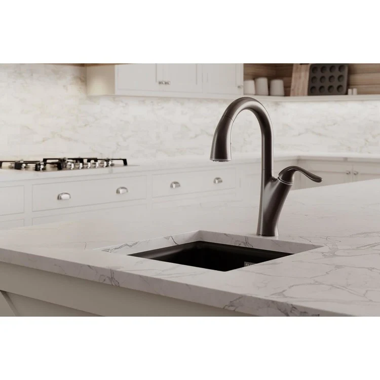 Bar Faucet Harmony Deck Mount 1 Forward Only Lever ADA Antique Steel Spout Type Pull Down Spray - Frankwebs