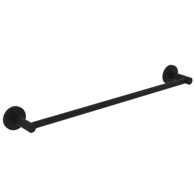 Towel Bar Lombardia 18 Inch Matte Black Brass/Metal 2-3/4 Inch - Frankwebs