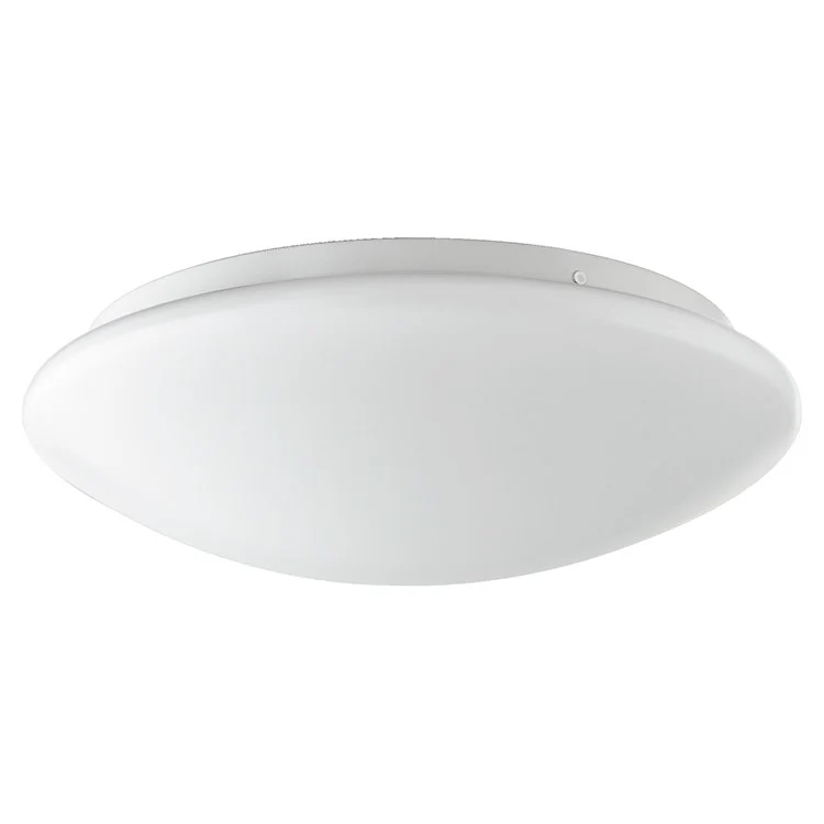 15-Watt Single-Light LED Round Flush Mount Ceiling Fixture - Frankwebs