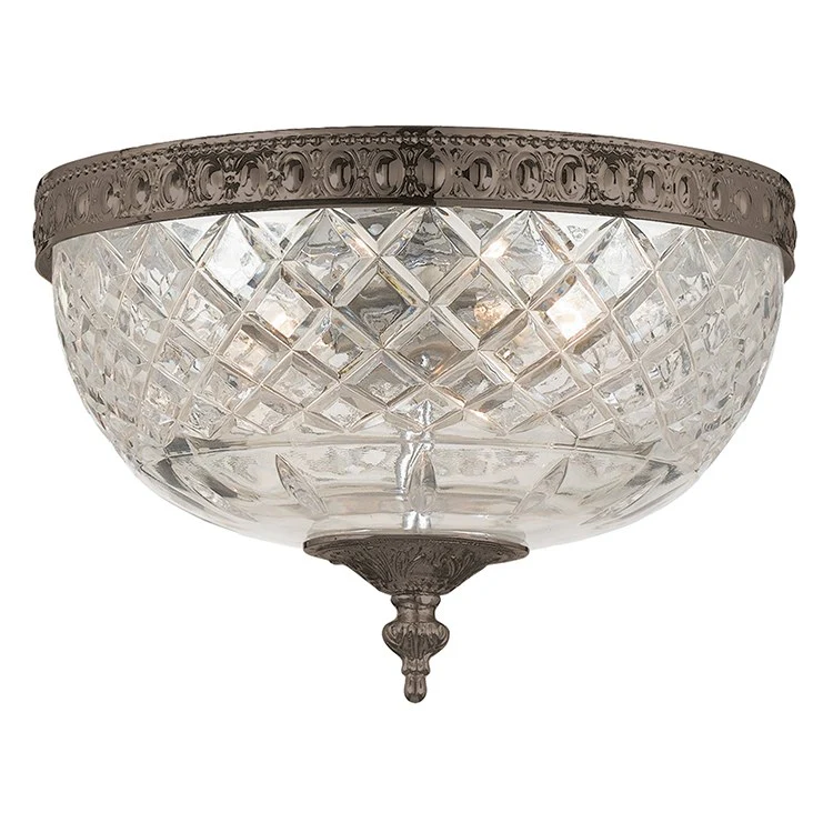 Ceiling Mount Collection Two-Light Flush Mount Ceiling Fixture - Frankwebs