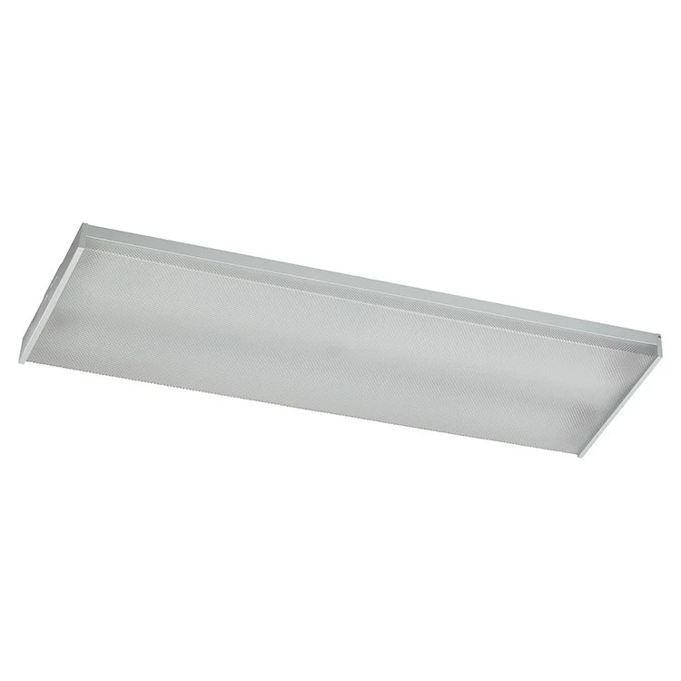 Ceiling Light Flushmount 4 Lamp White Glass or Shade Clear 49 x 12.25 Inch - Frankwebs