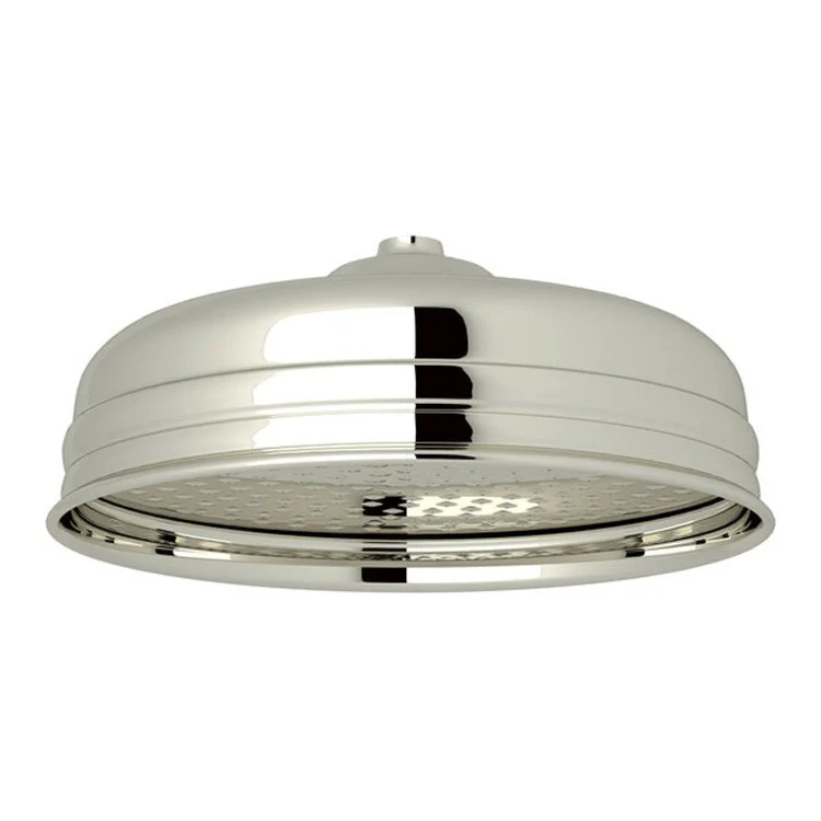 Showerhead 1 Function Polished Nickel 12 Inch 1.75 Gallons per Minute Round Rain - Frankwebs