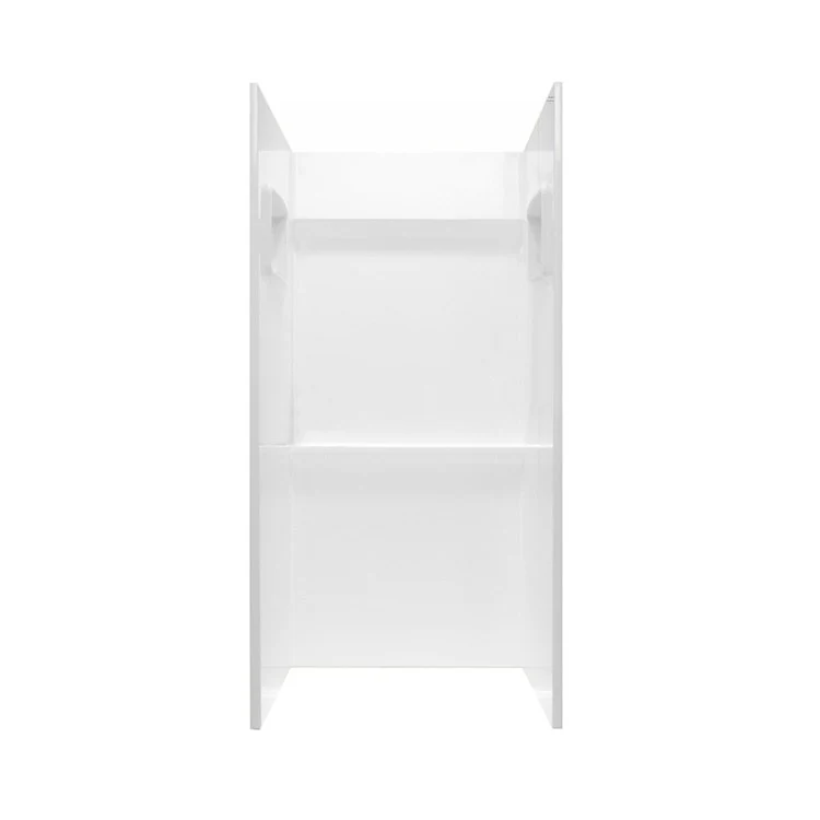 Shower Wall Veritek Alcove Wall White 3 Panels 32 x 32 x 72 Inch - Frankwebs