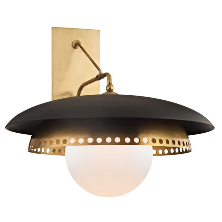 Herkimer Single-Light Wall Sconce - Frankwebs