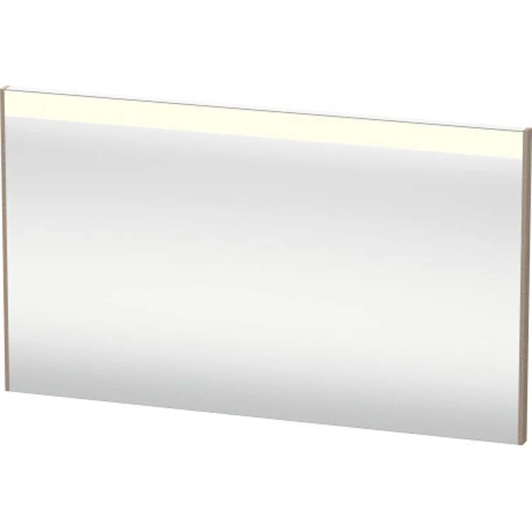 Mirror Brioso 48 x 27-1/2 Inch Linen with Lighting Rectangle 1-3/8 Inch Right Sensor Switch - Frankwebs