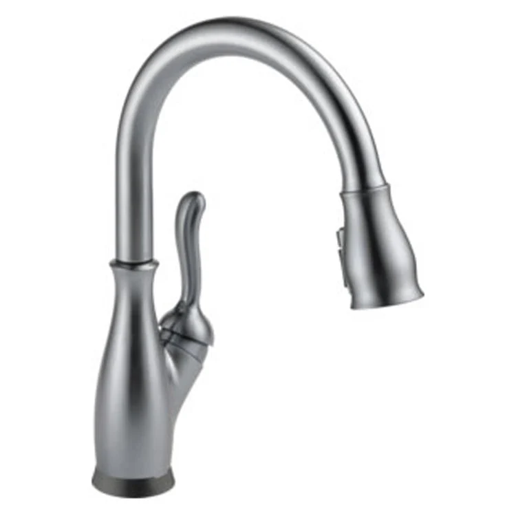 Leland Single Handle Pull Down Kitchen Faucet with Touch2O Technology - Frankwebs