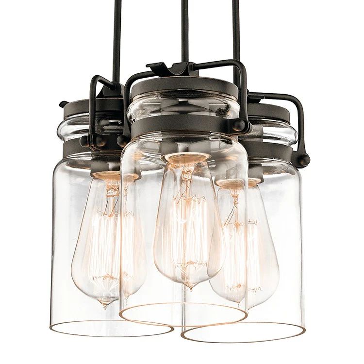 Brinley Three-Light Pendant - Frankwebs