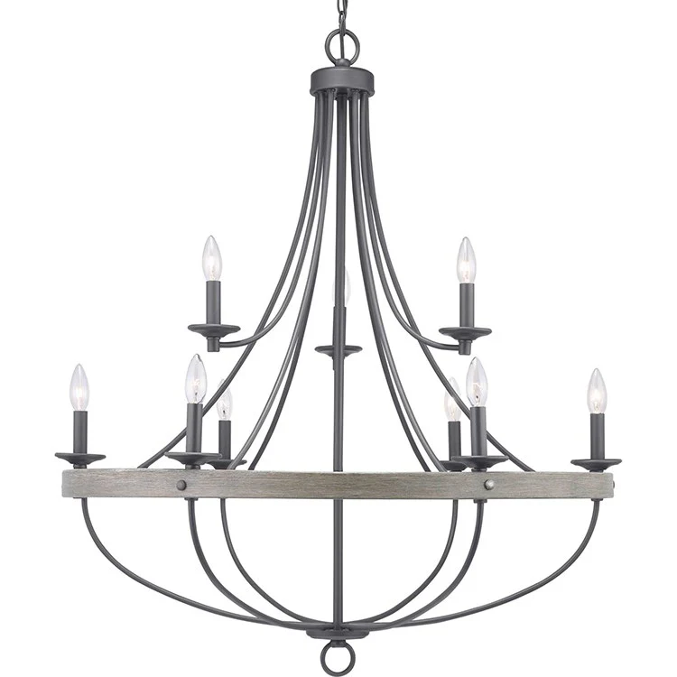 Gulliver Nine-Light Two-Tier Chandelier - Frankwebs
