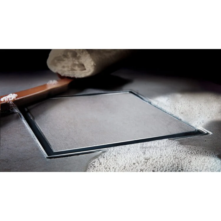 Shower Drain StyleDrain Tile 5-7/8 x 5-7/8 Inch Polished Nickel Brass 5-7/8 Inch - Frankwebs