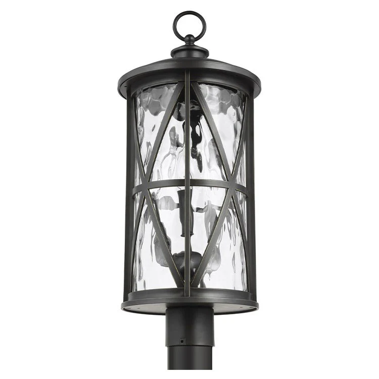 Millbrooke Three-Light Outdoor Post Lantern - Frankwebs