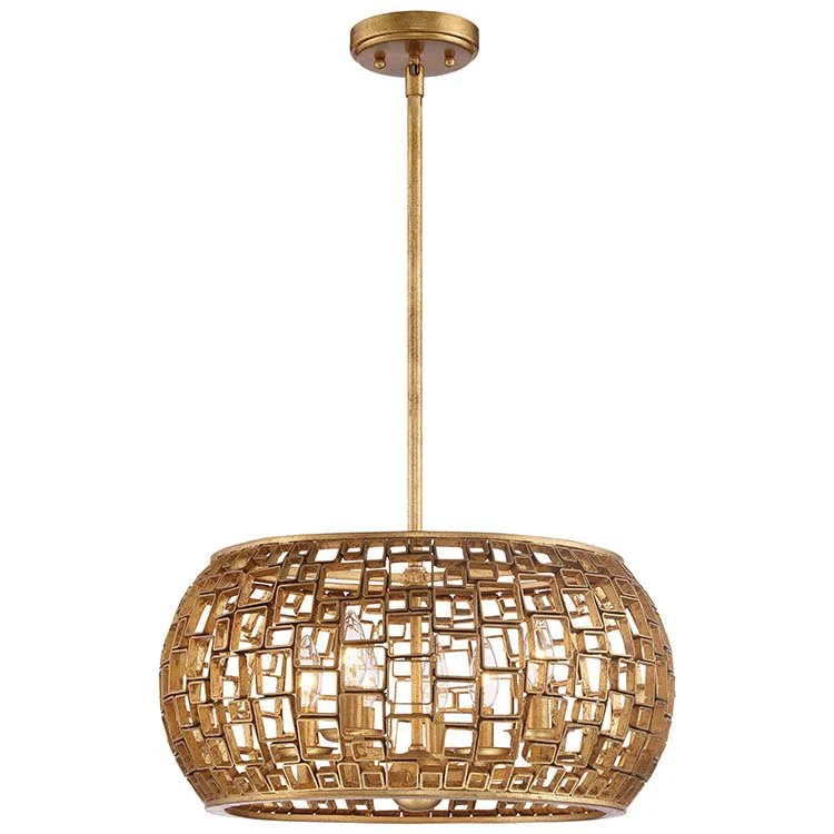 Abbondanza Six-Light Convertible Semi-Flush Mount Ceiling Fixture/Pendant - Frankwebs