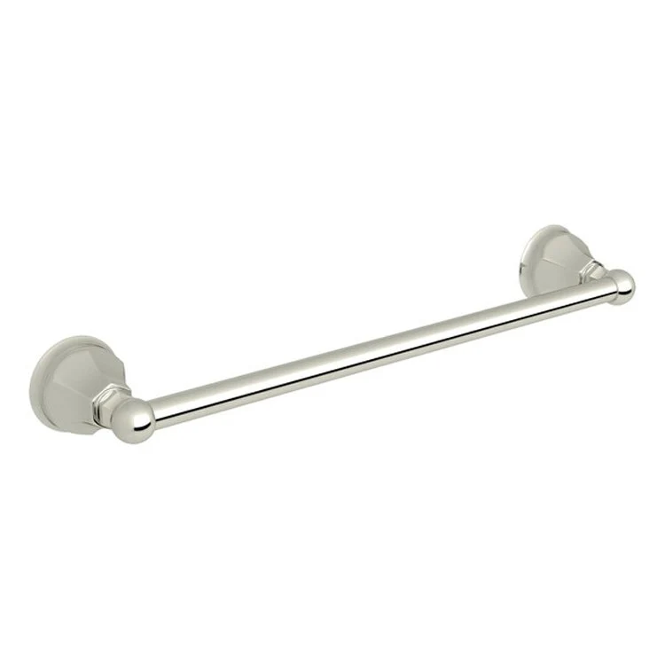 Towel Bar Palladian 18 Inch Polished Nickel Brass 3-3/32 Inch Wall Mount - Frankwebs