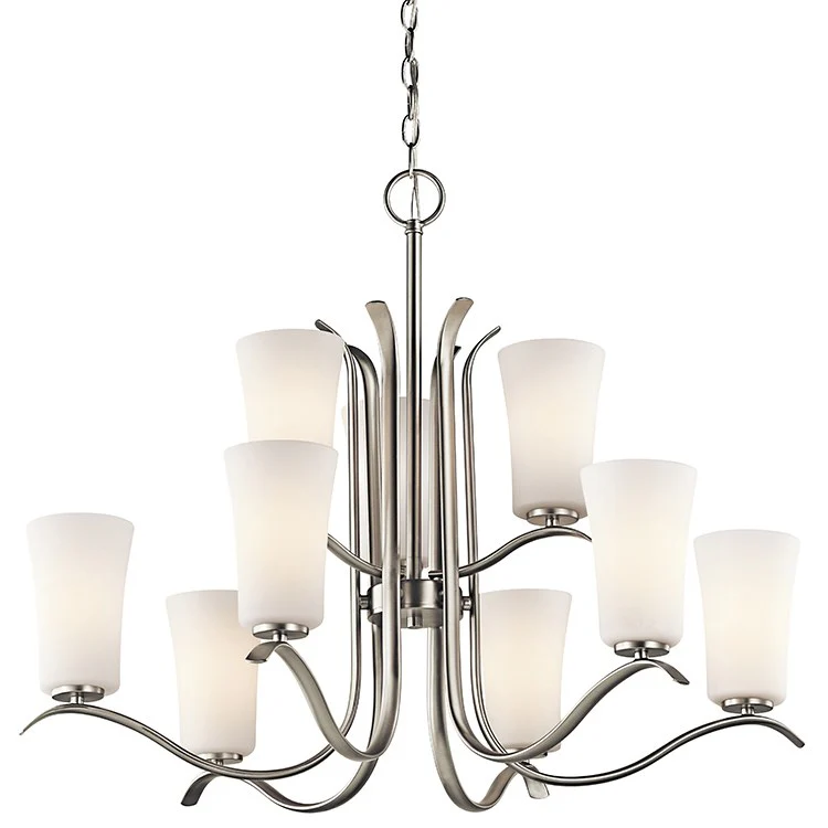 Armida Nine-Light Two-Tier Chandelier - Frankwebs