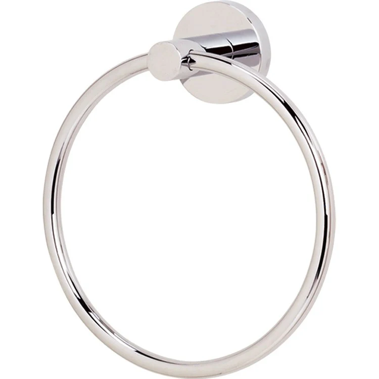 Towel Ring Contemporary I Bath 6 Inch Polished Chrome Brass 2-3/8 Inch - Frankwebs