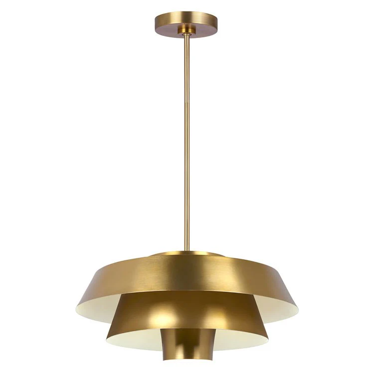 Brisbin Single-Light Medium Pendant by Ellen - Frankwebs