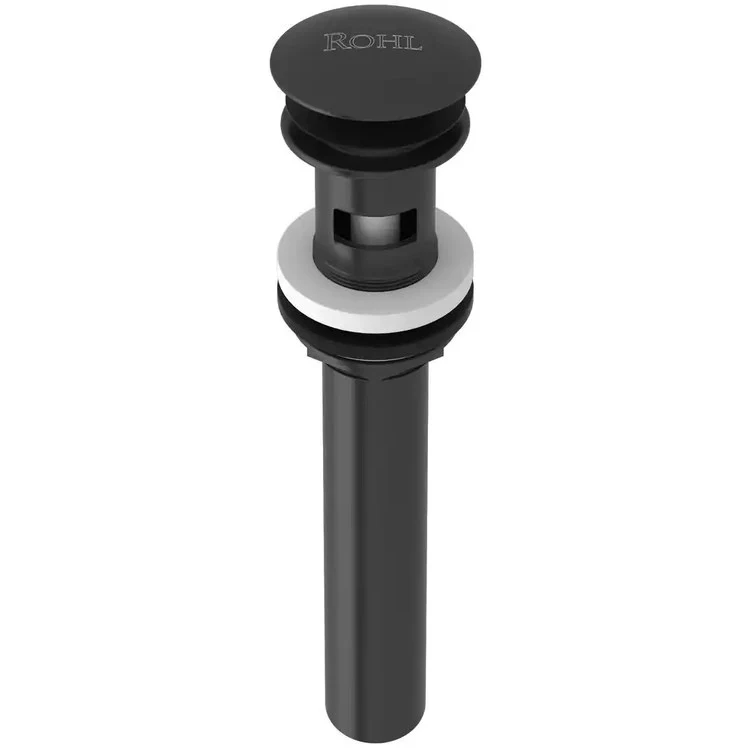 Push Drain Touch Seal Dome 2-15/32 x 1-61/64 Inch Polished Chrome Brass for Overflow & No Overflow Sinks 2-15/32 Inch - Frankwebs