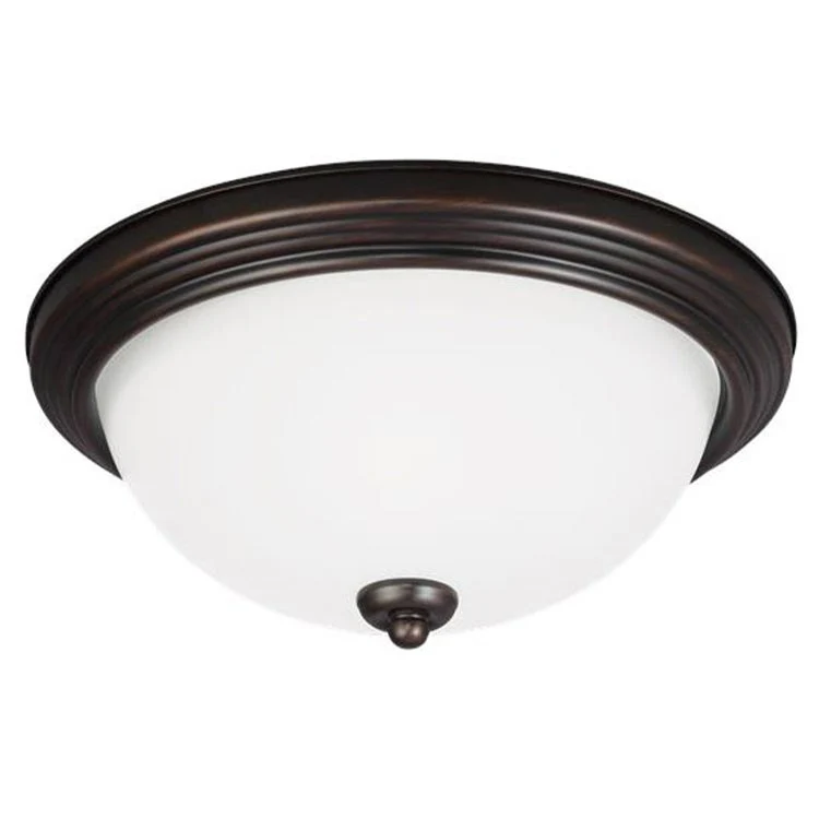 Geary Single-Light LED Flush Mount Ceiling Fixture - Frankwebs