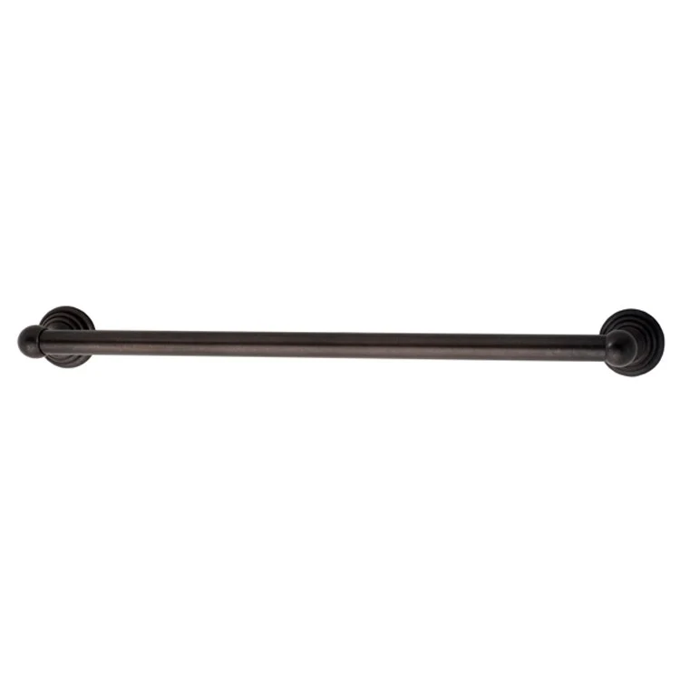 Grab Bar Embassy Bath 24 Inch Chocolate Bronze Concealed Wall Mount Brass 1 Inch - Frankwebs