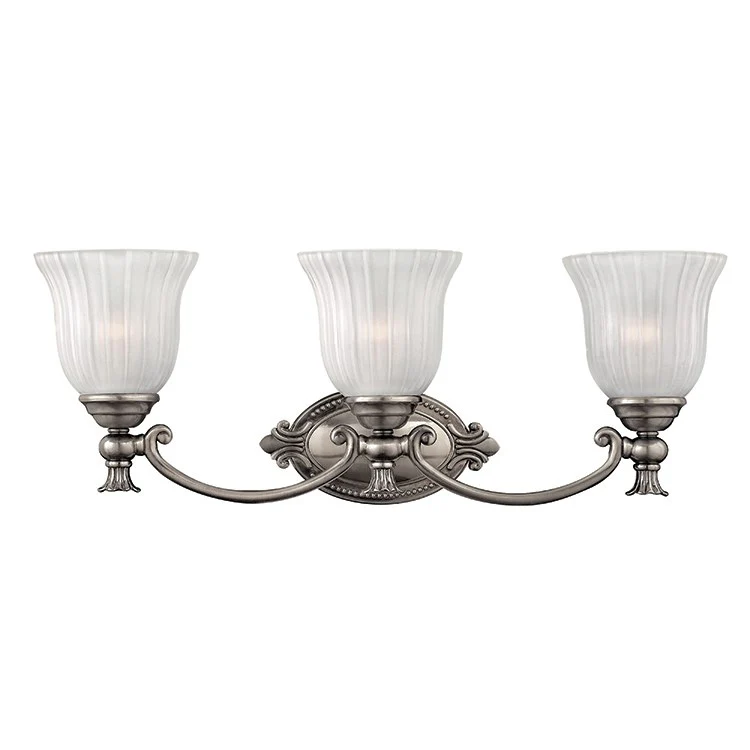 Francoise Three-Light Bathroom Lighting Fixture - Frankwebs