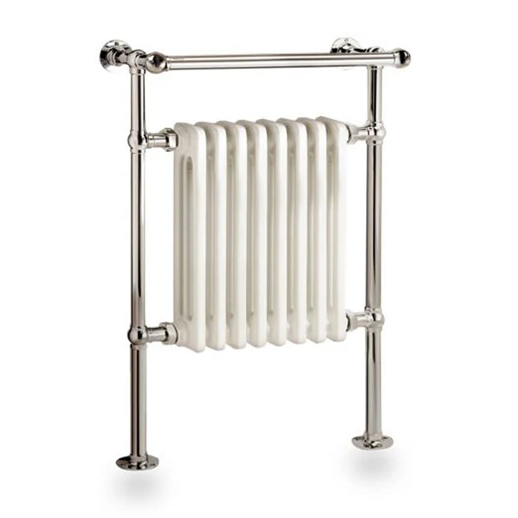 Towel Warmer Dee Electric Wall & Floor Mount 29-3/4 Inch Chrome Brass - Frankwebs