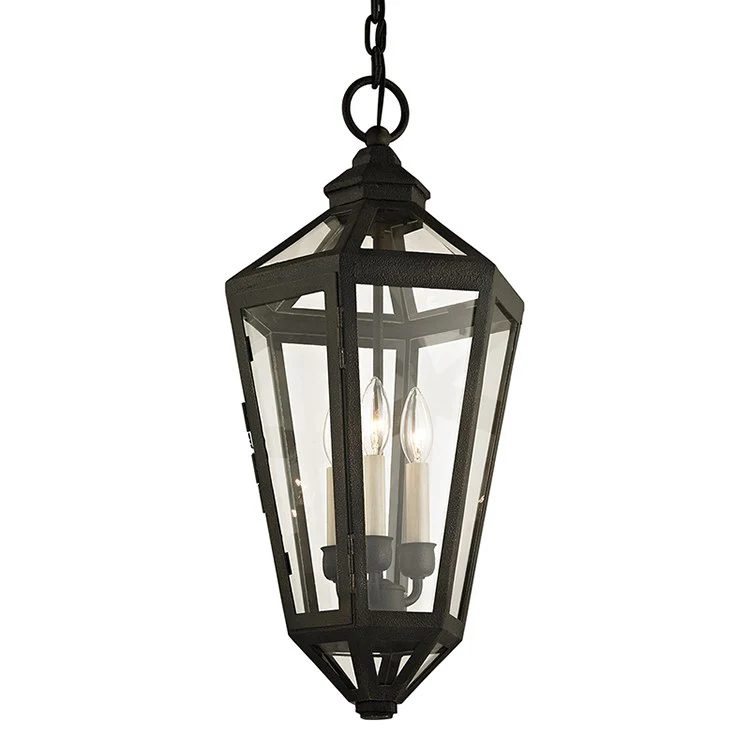 Calabasas Three-Light Outdoor Hanging Lantern - Frankwebs