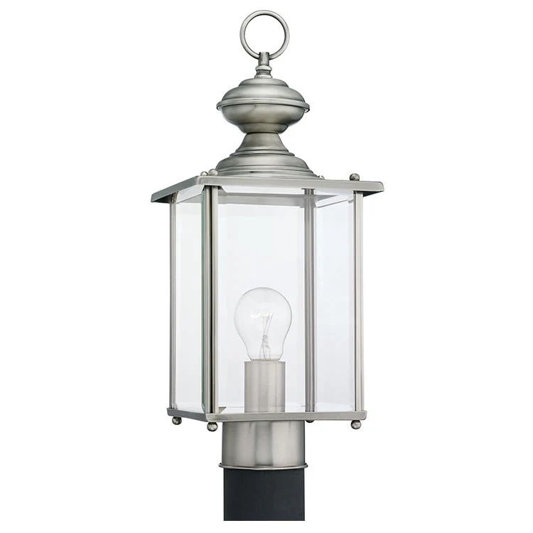 Jamestowne Single-Light Outdoor Post Lantern - Frankwebs